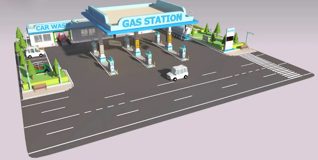  industrial switch intelligent gas station monitoring communication network solution